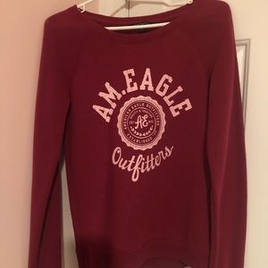 AMERICAN EAGLE LOGO WOMENS CREWNECK